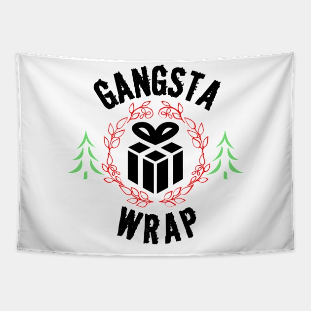 Gangsta Wrap Tapestry by RedRock