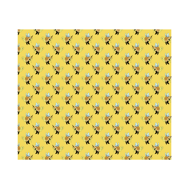 Bumble Bee Turtle Pattern by saradaboru