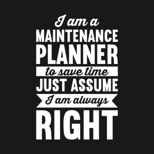 Maintenance Planner T-Shirt