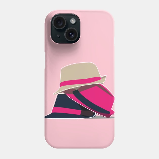 Girls hats Phone Case by HarlinDesign