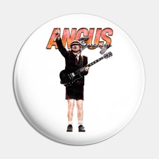 Bootleg Angus Young Pin