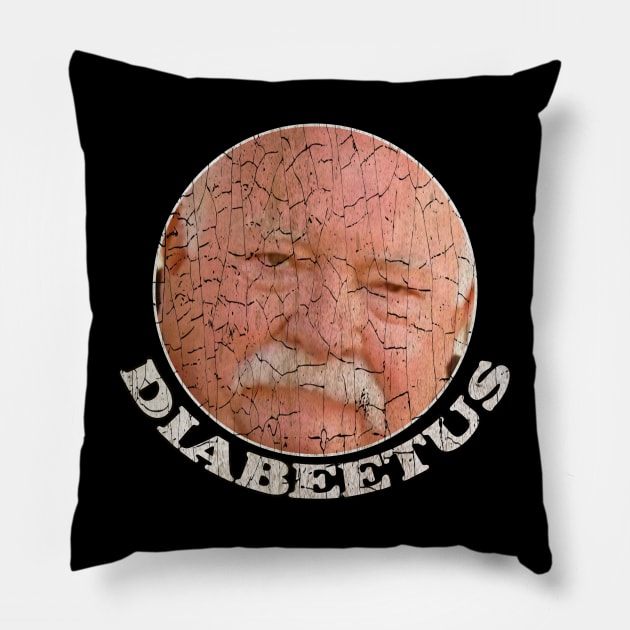 Diabetes Man Pillow by Hat_ers
