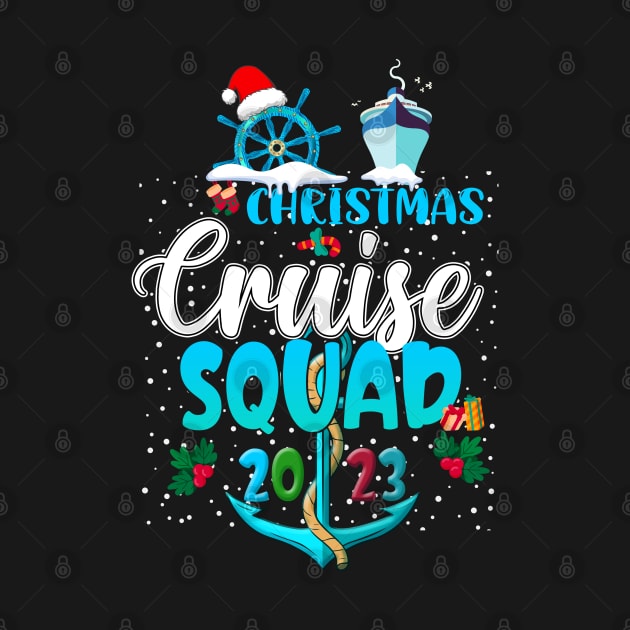 Christmas Cruise Squad 2023 Xmas New Year 2023 Boy Kid Girl by Sandra Holloman