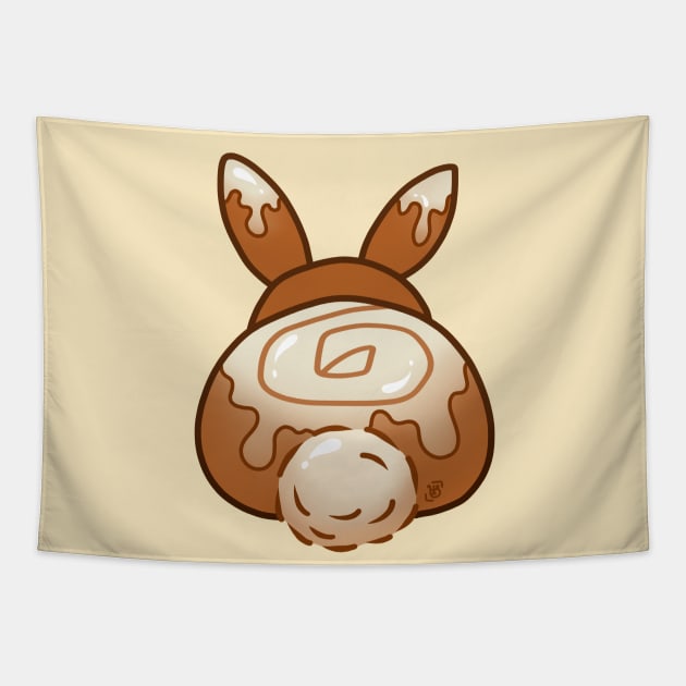 Cinnamon Bunny Tapestry by heysoleilart