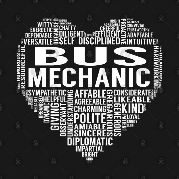 Bus Mechanic Heart by LotusTee