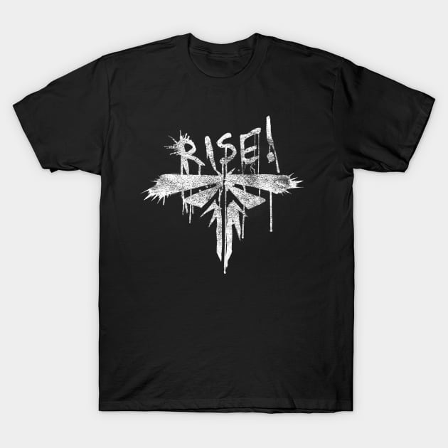 The Last Of Us Fire Fly Rise T-Shirt The Last Of Us Fire Fly Rise T-Shirt