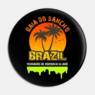 Baia Do Sancho, Fernando De Soronha - Brazil Pin