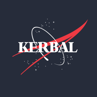 Kerbal NASA logo (no background) T-Shirt