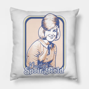Dusty Springfield  // Retro 60s Aesthetic Design Pillow