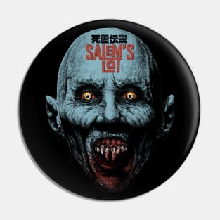 Salem's Lot, Stephen King, Horror Classic Pin