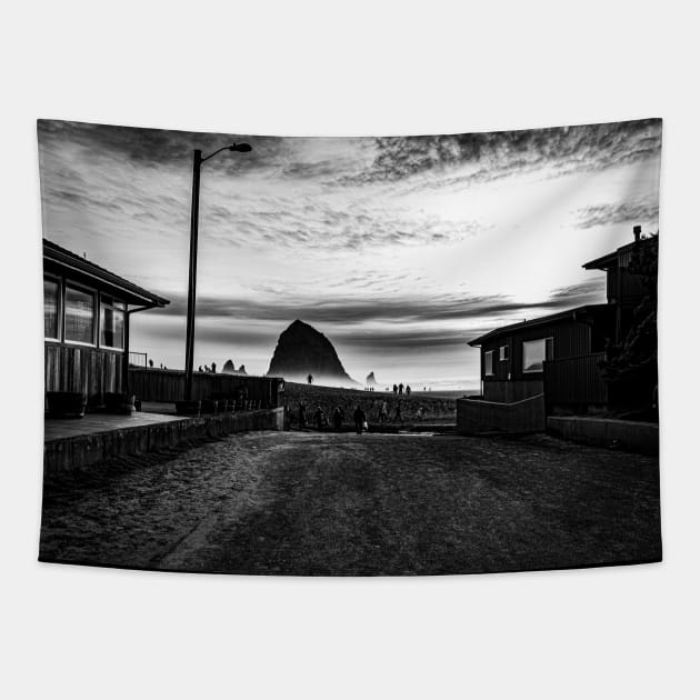 Portland Cannon Beach The Best Photo Out There. Tapestry by Just In Tee Shirts