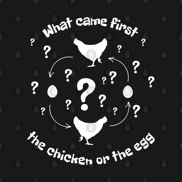 What came First The Chicken or the egg ? by CyberFather