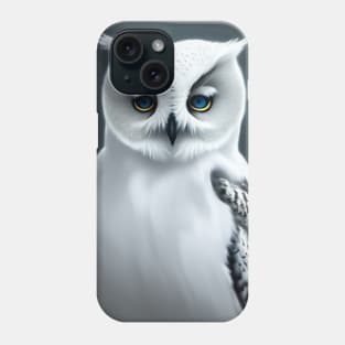 White owl design Phone Case