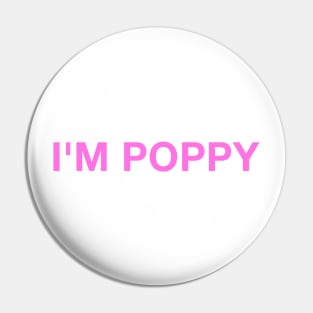 I'm Poppy Pin