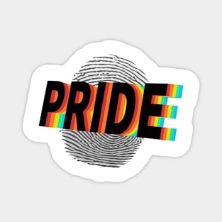 Pride Fingerprint Magnet