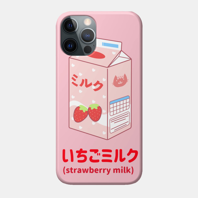 Japanese Strawberry Milk - Japanese - Phone Case