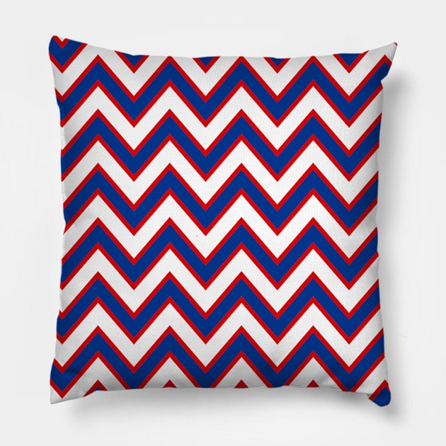 USA Pattern Pillow by aquariart