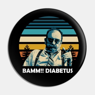 Bamm! Diabetus Sunset Pin