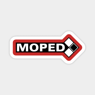Moped Logo (3c) Magnet