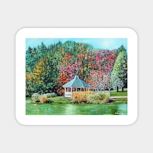 'AFTERNOONS IN BROYHILL PARK' Magnet