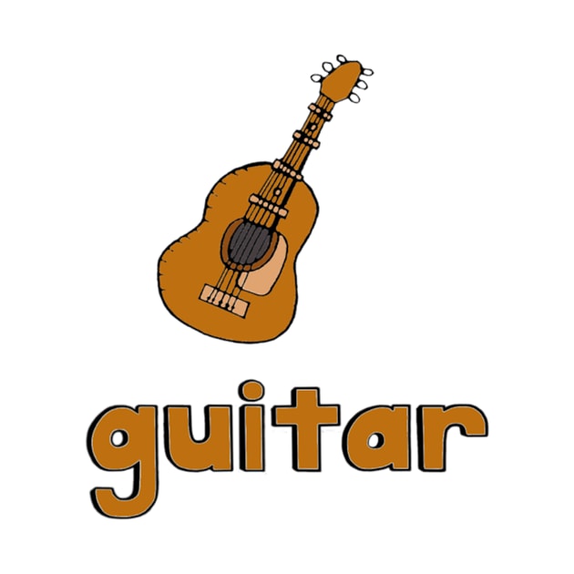 This is a GUITAR by roobixshoe