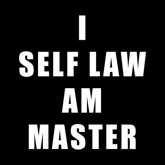 I self law am master by teesumi