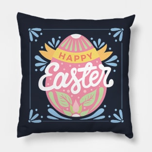 Happy Easter T-Shirt Pillow