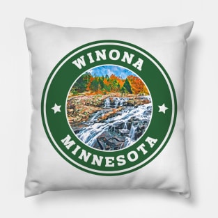Winona, Minnesota Decal Pillow