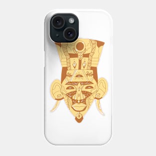 Terracotta African Mask 6 Phone Case