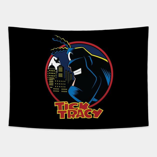 Tick Tracy Tapestry by Mephias