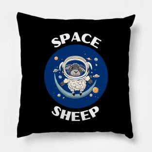 Space Sheep | Sheep Pun Pillow