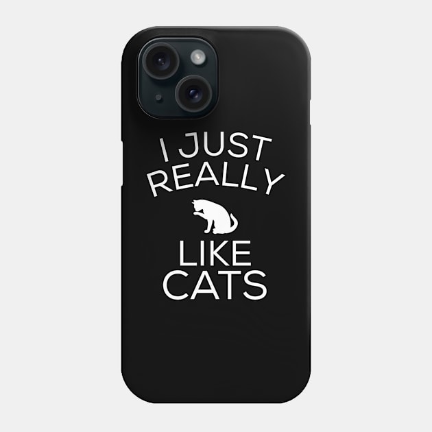 Cat gift cat lover Phone Case by ShirtyLife