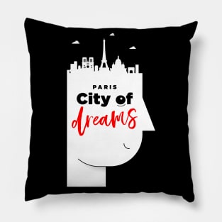 Paris City of Dreams Pillow