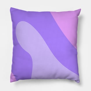 Boho abstract magical pastel swirl pattern Pillow