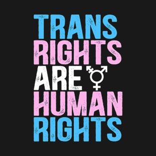 Trans Rights are Human Rights Transgender Flag T-Shirt