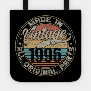 Classic 24th Birthday Gift For Men Women Vintage 1996 Tote