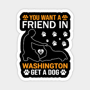 Dog T - Shirt Design Magnet