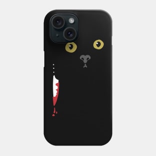 Spooky lockdown cat Phone Case