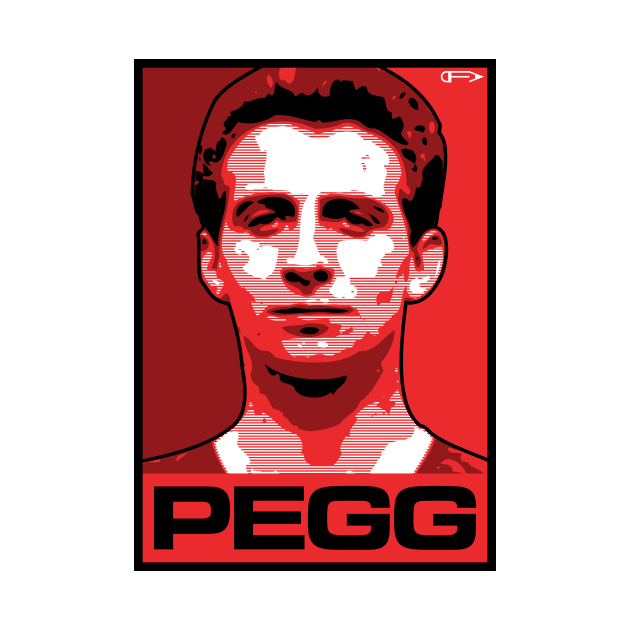 Pegg - MUFC by David Foy Art