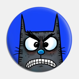 Angry Cat Pin