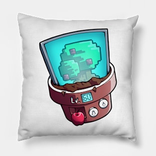 STICKER GAME PLANT VIRTUAL Pillow