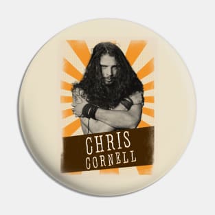 Vintage Aesthetic Chris Cornell 1990s Pin