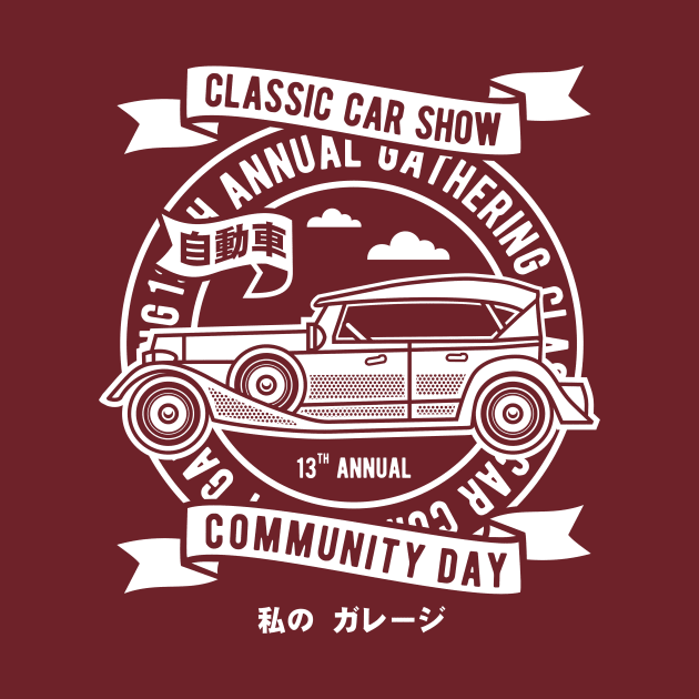 Classic car show by Superfunky