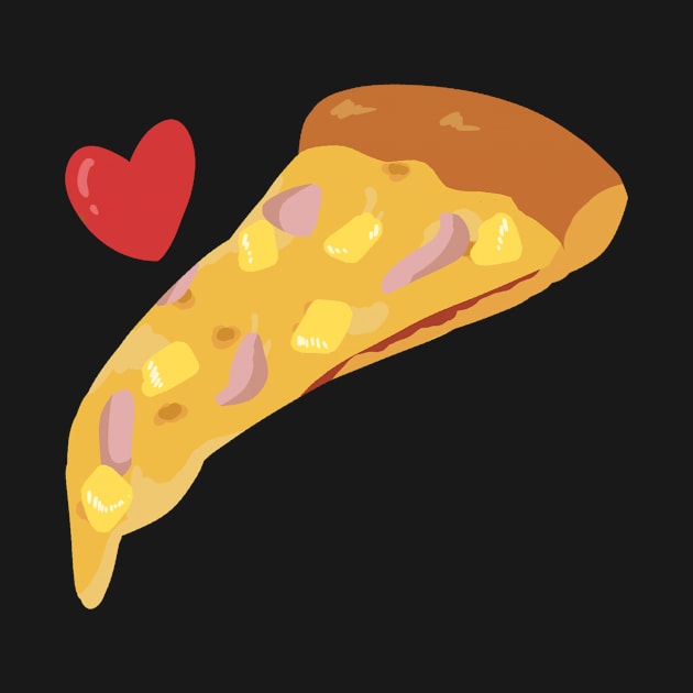 Pizza Love (hawaiian) by chimaerok