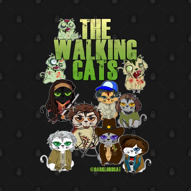 THE WALKING CATS by darklordpug