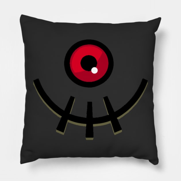 Reaverbot Smile Pillow by Broseidon13