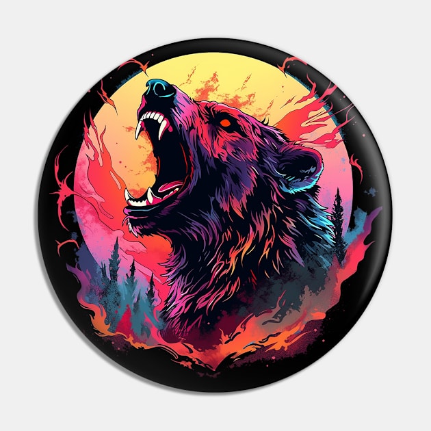 bear Pin by lets find pirate