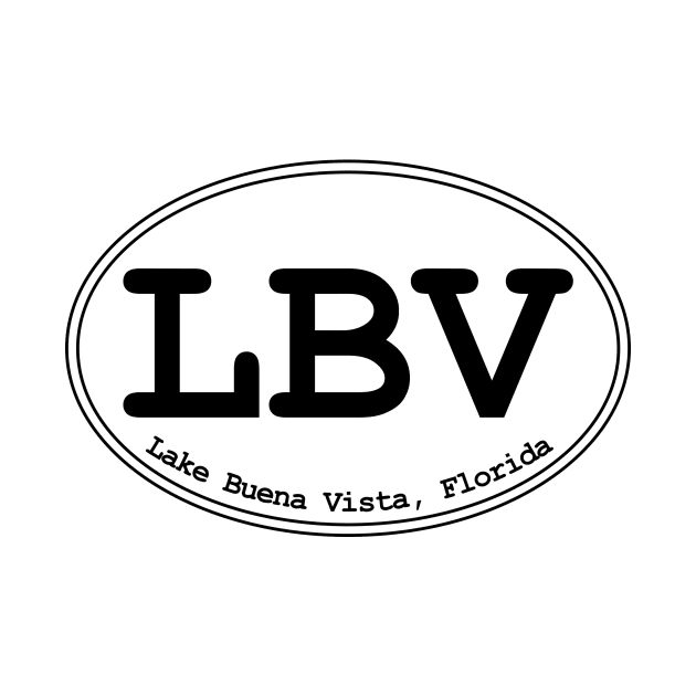 LBV - Lake Buena Vista Oval Design by dodgemdesigns