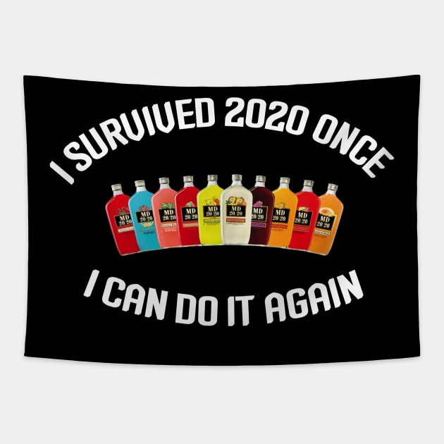 I survived 2020 ..... twice Tapestry by BOEC Gear