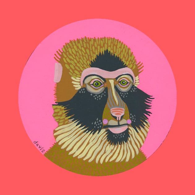 Monkey by jenniferdavisart